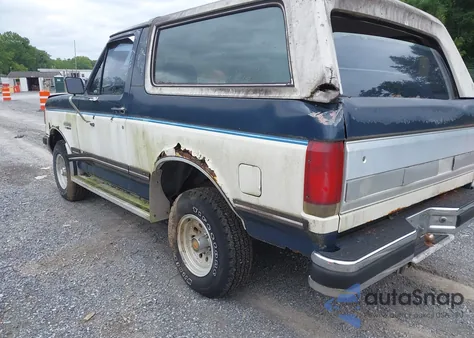 1987 Ford Bronco U100 from USA, damaged, VIN 1FMDU15N4HLA19687